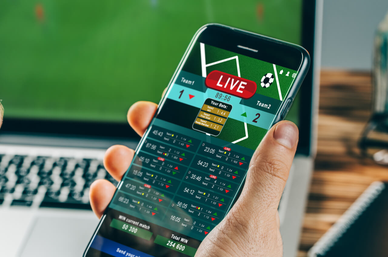 Live betting on mobile
